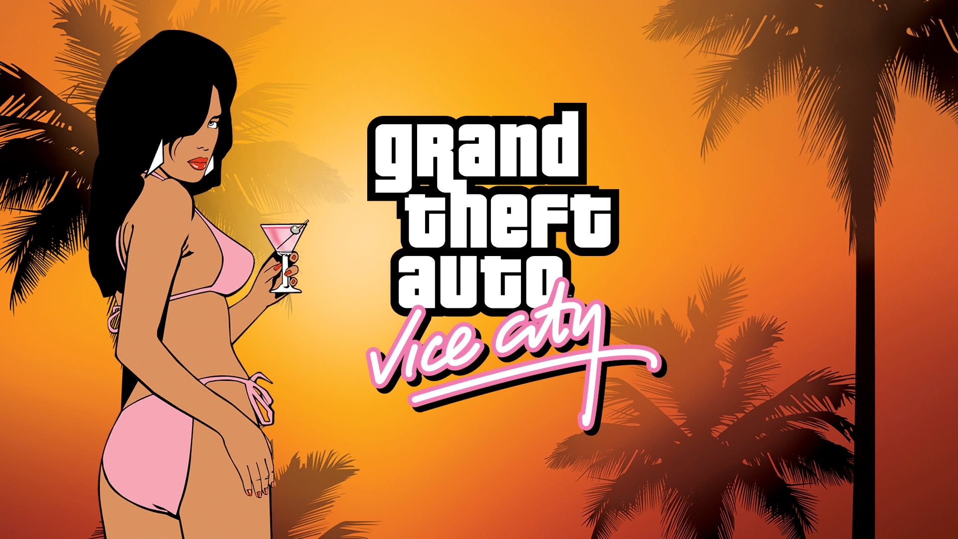Гта вайс сити на телефон. Grand Theft auto: vice City Делюкс. Grand Theft auto: vice City – the Definitive Edition. ГТА Вайс Сити заставка. GTA vice City Постер.