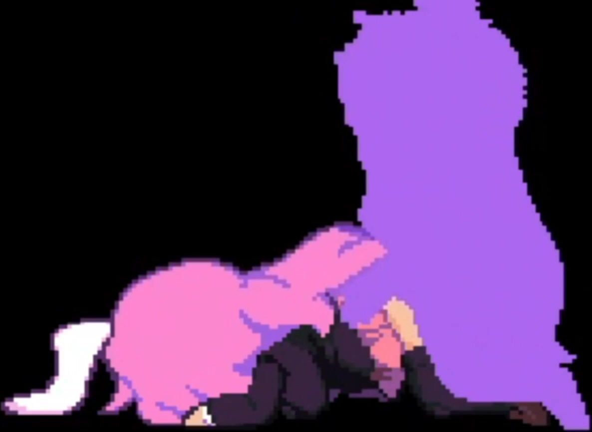 Udonge in Interspecies Cave - Touhou animation on Crohasit