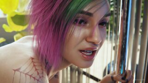 [4K+60FPS] V Fucking Judy - ﻿3D animation on Crohasit