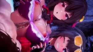 [4K]Konosuba Casino Bonus - ﻿3D animation on Crohasit