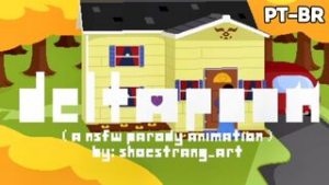 [4k] Deltapoon (PT-BR) - Deltarune animation on Crohasit