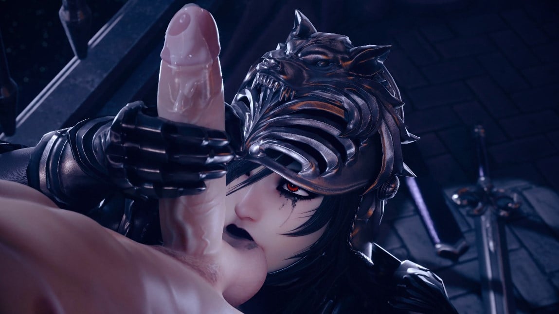 [4K] Hilde Goth [Bouquetman] - ﻿3D animation on Crohasit