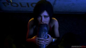 Ada wong Vs Mr X! - Resident Evil animation on Crohasit