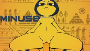 Ankha Ride [Minus8] 4k version - Animal Crossing animation on Crohasit