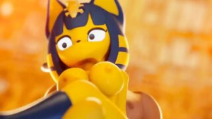 Ankha’s Carried & Fucked - ﻿3D animation on Crohasit