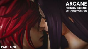 Arcane Prison Scene Extended Version - League of Legends animation on Crohasit