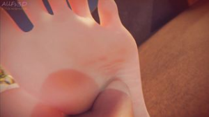 At Goddess Mercys feet POV - ﻿3D animation on Crohasit