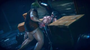 Bondage 14 – Defeated Heroine [kuo] - ﻿3D animation on Crohasit