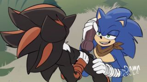 Boom Sonic x Shadow (sound) - Sonic the Hedgehog animation on Crohasit