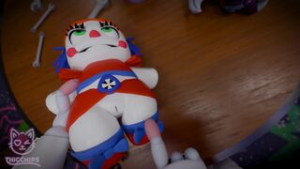 Circus baby plushie get stuffed - ﻿3D animation on Crohasit