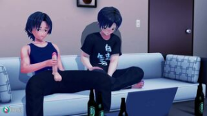 Corrupting my straight friend ep 2 - ﻿3D animation on Crohasit