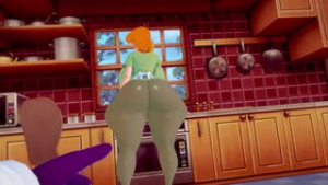 Dexter le gusta jugar al zombie come nalgas con su mamá - ﻿3D animation on Crohasit