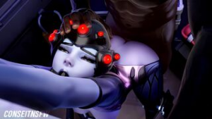Dommy Widowmaker Captures Her Target [Blacked][Conseitnsfw] - ﻿3D animation on Crohasit