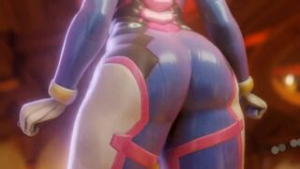 Dva Overwatch - ﻿3D animation on Crohasit