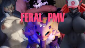 FERAL – BEST OF FURRY GIRLS [PMV/HMV] - Digimon animation on Crohasit