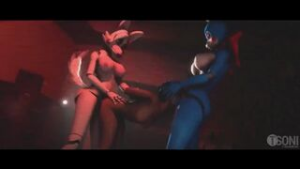 FUTA FNAF 1 and 2 - ﻿3D animation on Crohasit