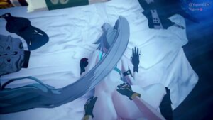 Feixiao goes feral – Part 1 - Honkai Star Rail animation on Crohasit