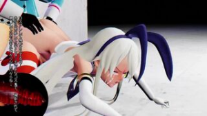 First time participating in a cosplay event as a transvestite Shimakaze-kun! - ﻿3D animation on Crohasit