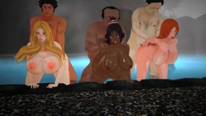 Foggy Onsen [Japs 8005] - ﻿3D animation on Crohasit