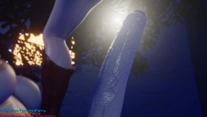 Futanari Ejaculating Compilation 2 - ﻿3D animation on Crohasit