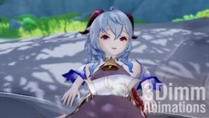 Ganyu Forest Trouble - ﻿3D animation on Crohasit