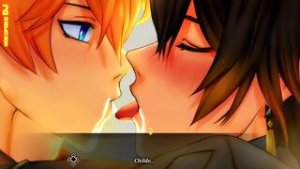 Genshin Impact – Zongli & Childe (mokopokodj) - Genshin Impact animation on Crohasit