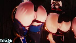 Gloryhole (Dragk) - Genshin Impact animation on Crohasit