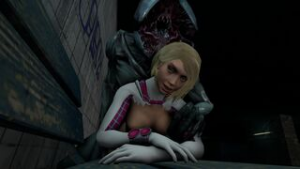 Gwen x Demogorgon Breeding (“Something’s A Little Strange”) - ﻿3D animation on Crohasit