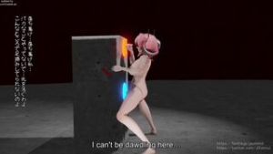 JaxMMD Bremerton Self Fellatio [Eng Sub] - ﻿3D animation on Crohasit