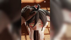 Kidnapped Aznyan Face Fuck [4K][Aznyan07] - ﻿3D animation on Crohasit
