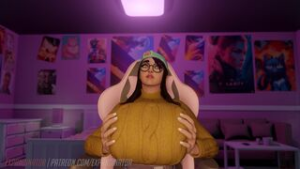 Killjoy Expands in her Bedroom [Expandinator] - ﻿3D animation on Crohasit