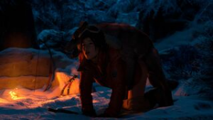 Lara with wolf [SintheticR18] - ﻿3D animation on Crohasit