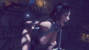 Lara’s gape - Tomb Raider animation on Crohasit