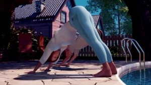 Lition3d – Yoga Time (Sub Esp) - ﻿3D animation on Crohasit