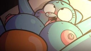 (Lollipopcon) Darwin and Nicole Lovely Night - Amazing World of Gumball animation on Crohasit