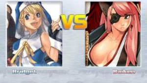 (Mugen Rape) – Bridget vs Baiken sex fight - guilty gear animation on Crohasit