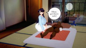 NTR Car Accident - Komi-san wa Comyushou desu animation on Crohasit