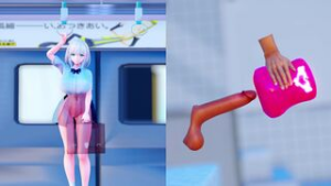 Noelle Magic Onahole (Transparent) - ﻿3D animation on Crohasit