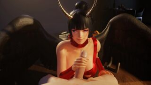 Nyotengu Christmas Special. [LazyProcrastinator] - Dead or Alive animation on Crohasit