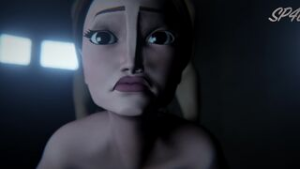 Padme and The Bounty Hunter (Star Wars) - Star Wars animation on Crohasit