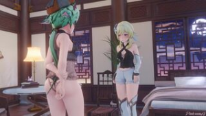 [Pinksama] A Night in Mondstadt – Happy Accident Epilogue (Dubbed) - ﻿3D animation on Crohasit