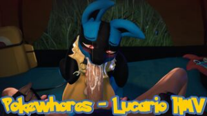 Pokewhores – Lucario HMV - ﻿3D animation on Crohasit