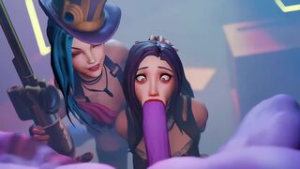 [RougeNine] Arcane Behind The Scenes [Extended] - ﻿3D animation on Crohasit