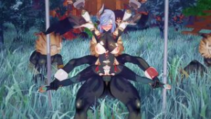 SHENHE BG - iwara animation on Crohasit