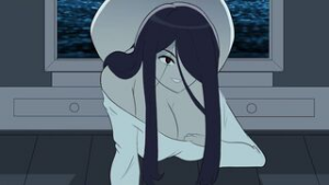 Sadako Yamamura animation - the ring animation on Crohasit