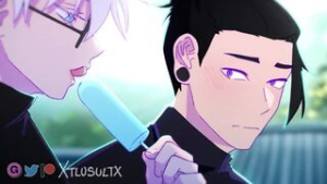 Satoru Gojo and Suguru Geto [XtlusArt] - Jujutsu Kaisen animation on Crohasit