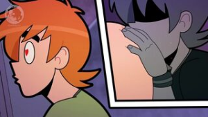 Scott Pilgrim and Nega Scott - scott pilgrim animation on Crohasit