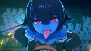 She gets summoned a lot for some reason[Anna Anon][4k 60fps] - ﻿3D animation on Crohasit