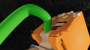 Slime girl Fate - ﻿3D animation on Crohasit