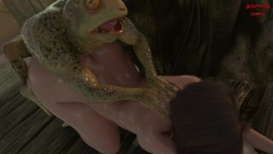 Swamp Monster by Sumthingextra69 - ﻿3D animation on Crohasit